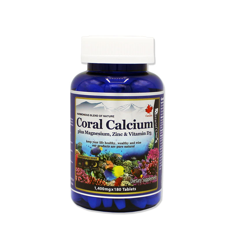 Coral Calcium plus Magnesium, Zinc & Vitamin D3 - Vitamins ...